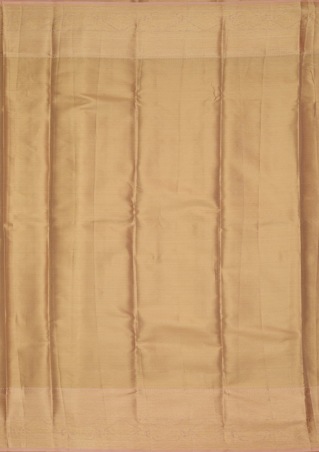 Beige Silk Jaal Saree With Matching Blouse Piece