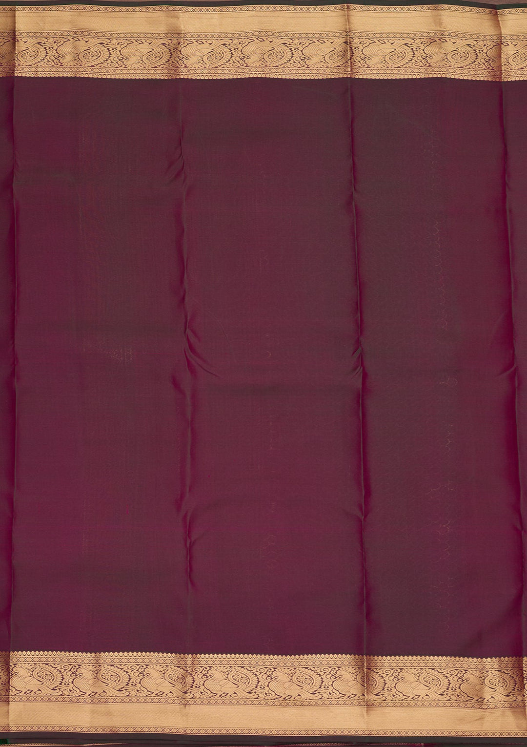 Orange Kanjivaram Pure Silk Saree