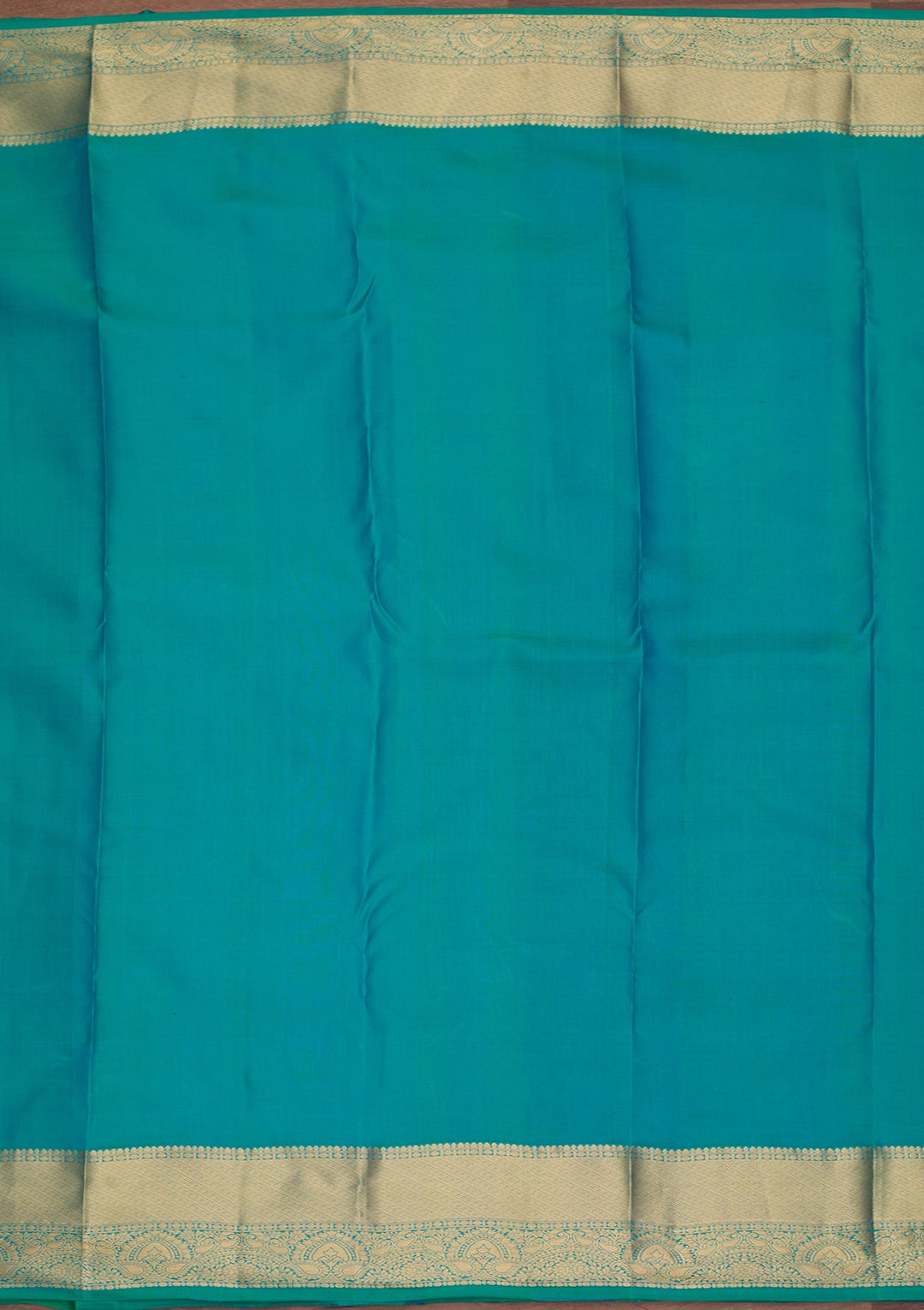 Rama Green Kanjivaram Pure Silk Saree