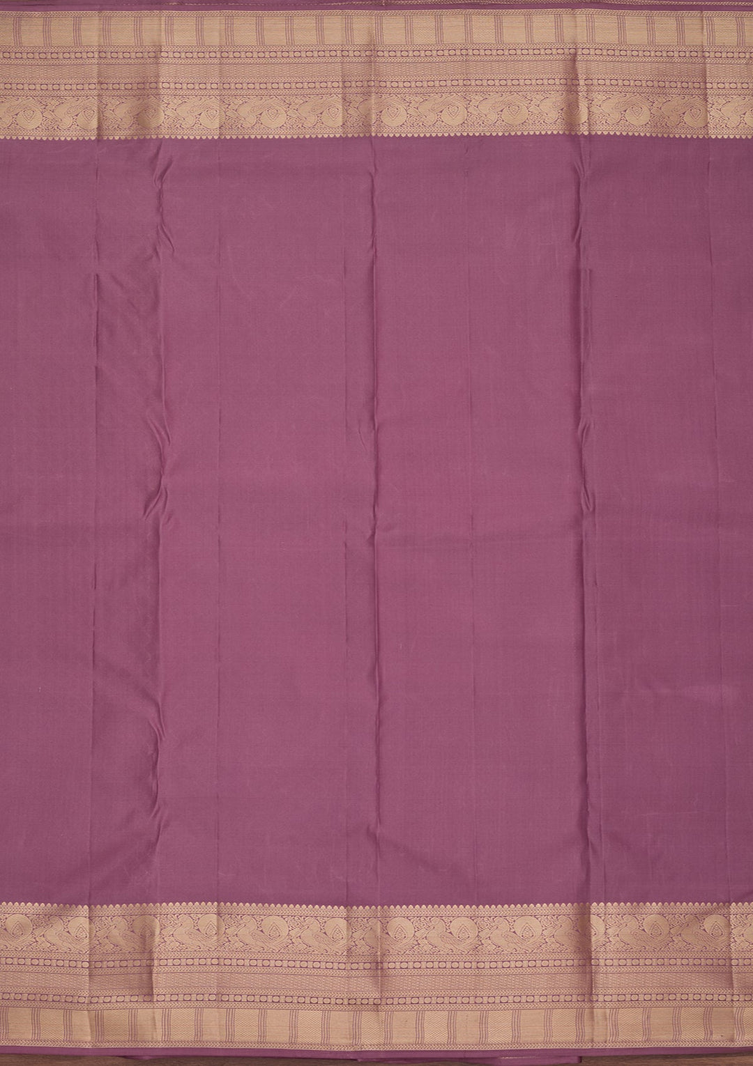 Mauve Kanjivaram Pure Silk Saree