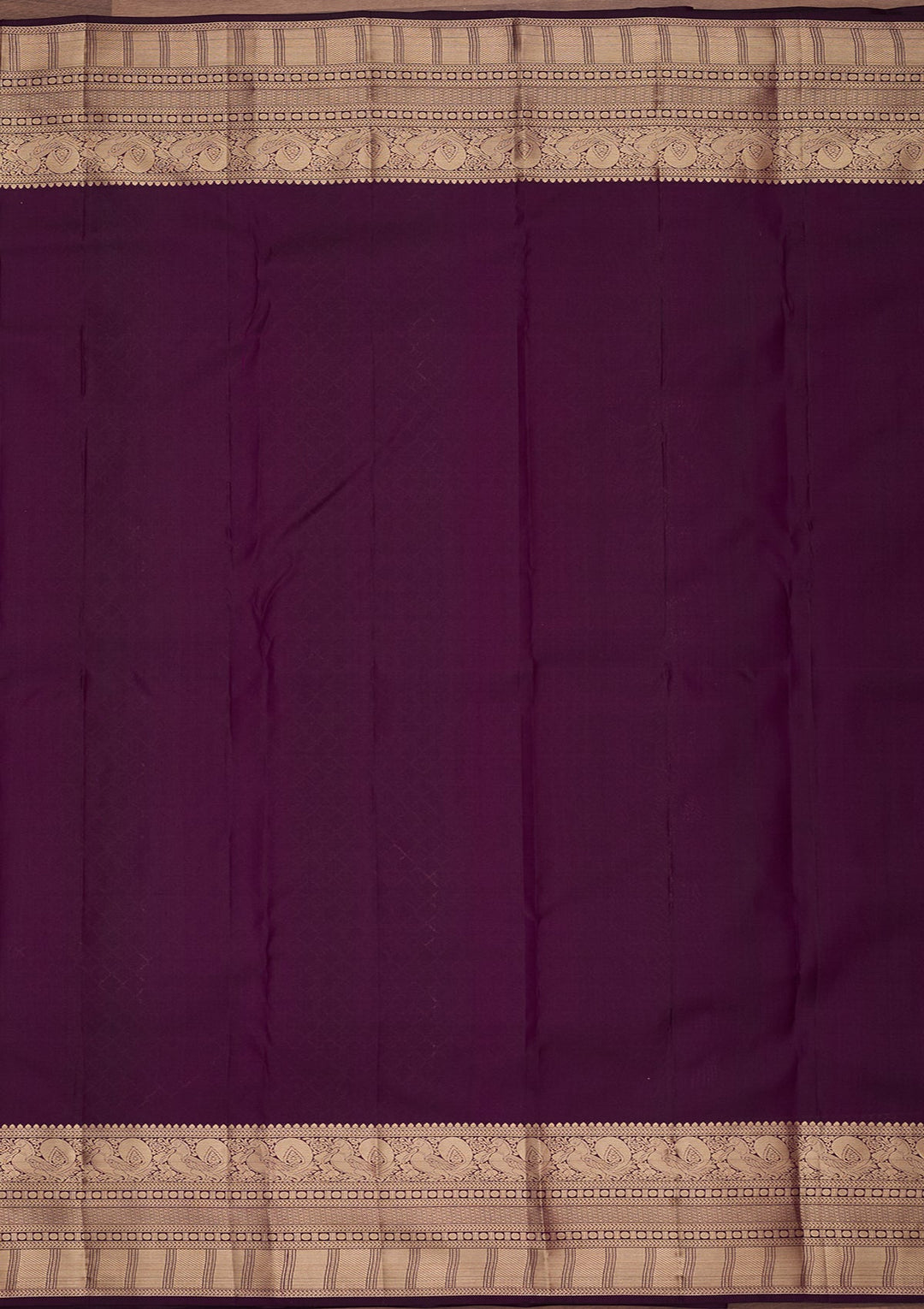 Purple Kanjivaram Pure Silk Saree
