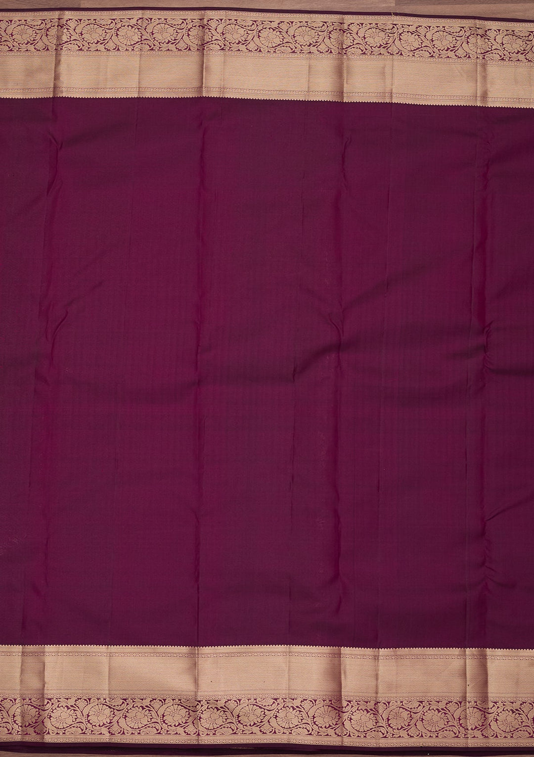 Purple Kanjivaram Pure Silk Saree