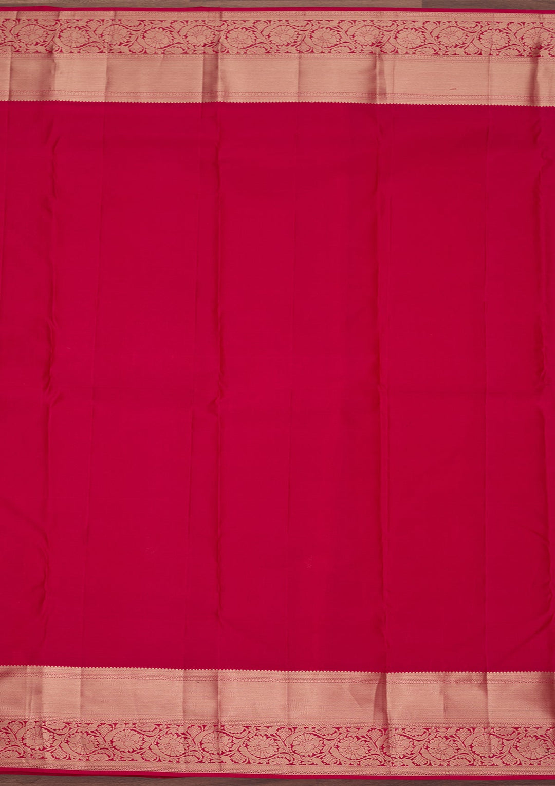 Rani Pink Kanjivaram Pure Silk Saree