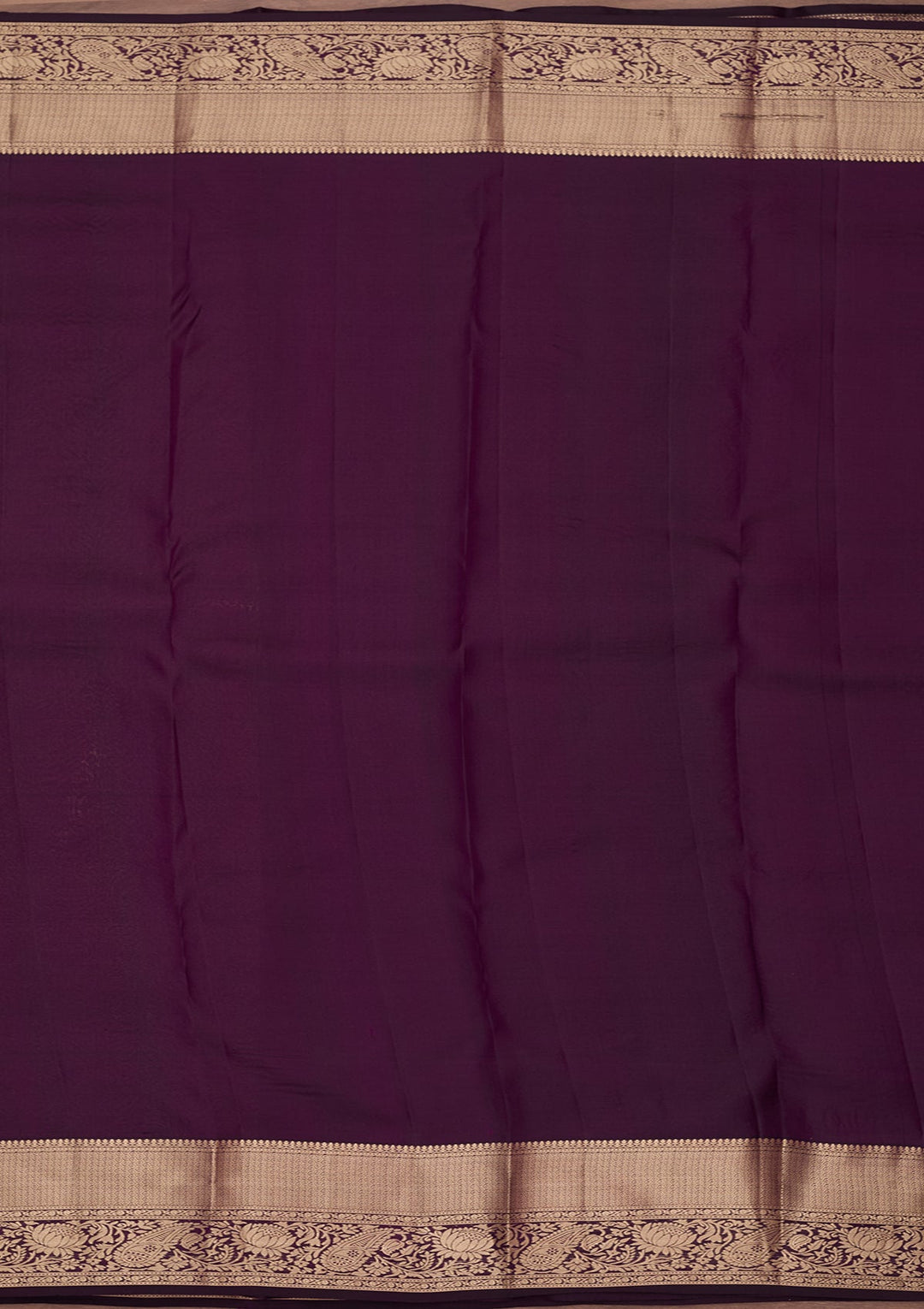 Purple Kanjivaram Pure Silk Saree