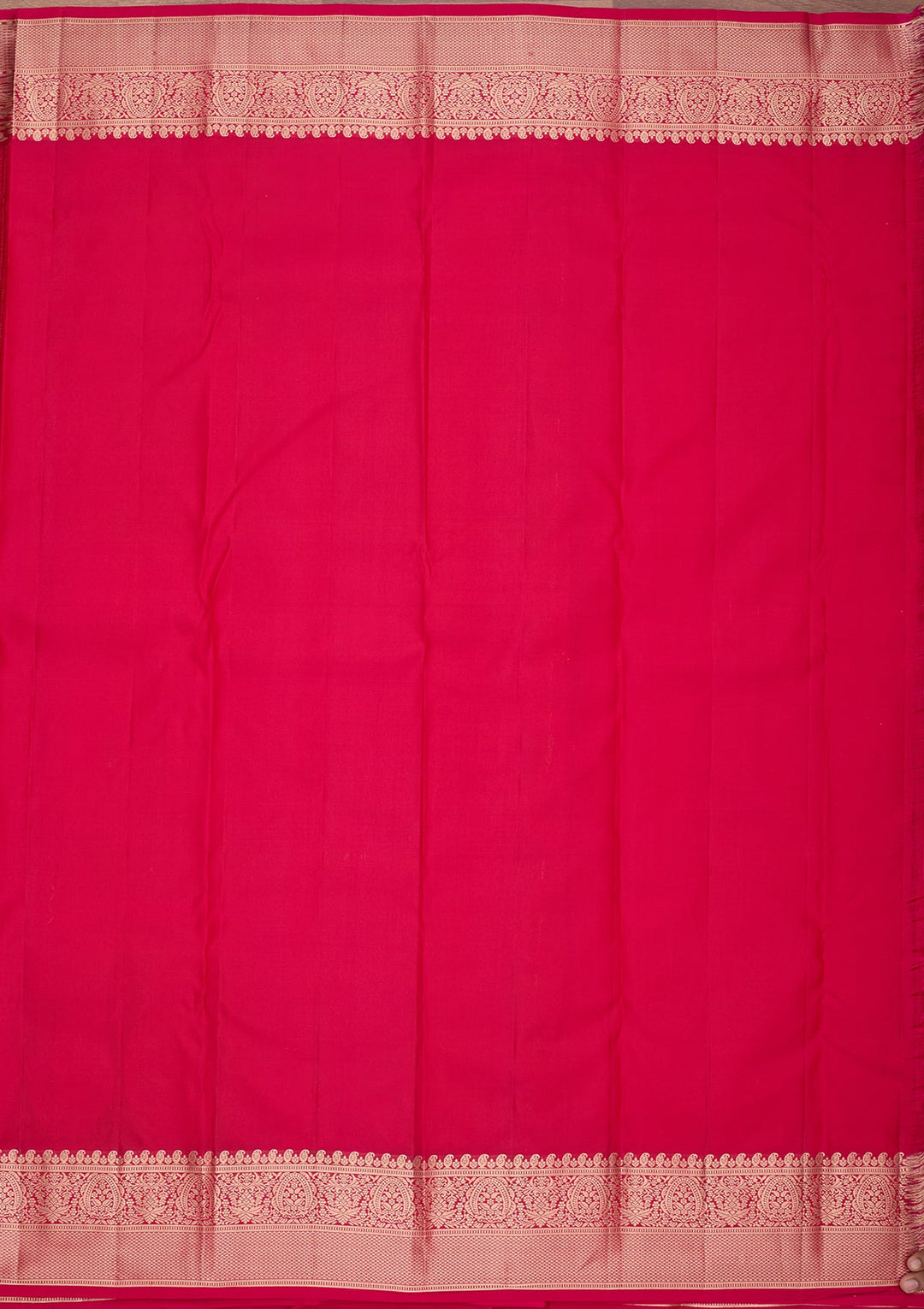 Rani Pink Kanjivaram Pure Silk Saree