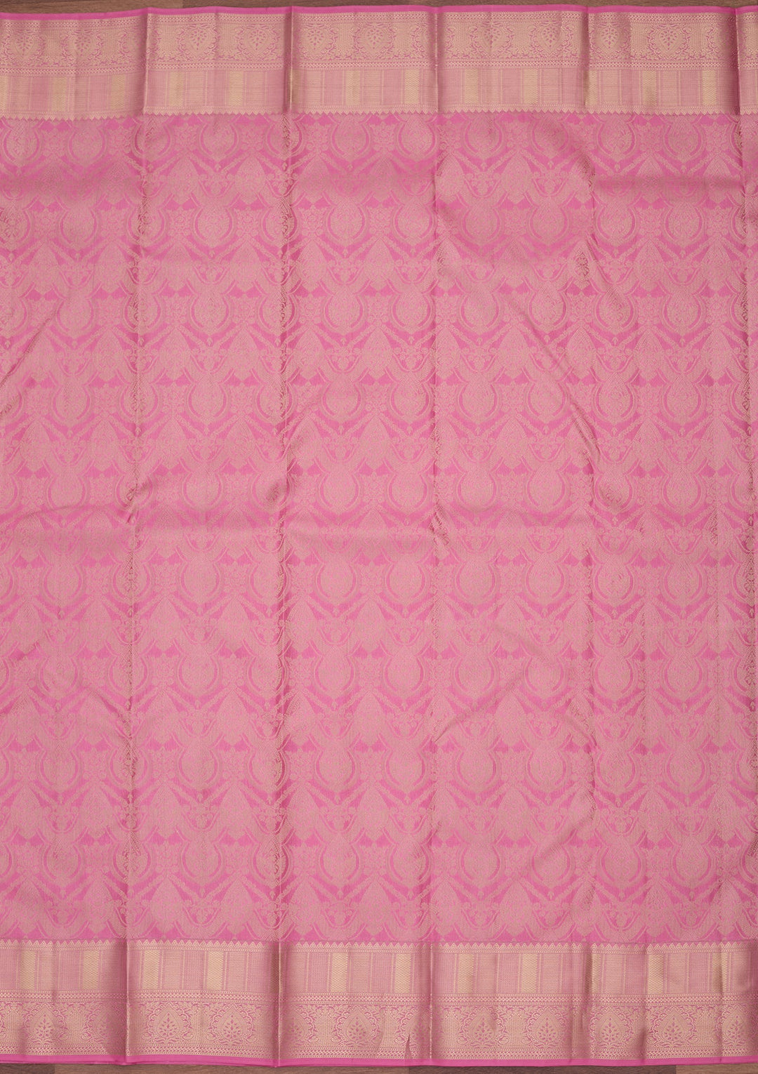 Pink Kanjivaram Pure Silk Saree