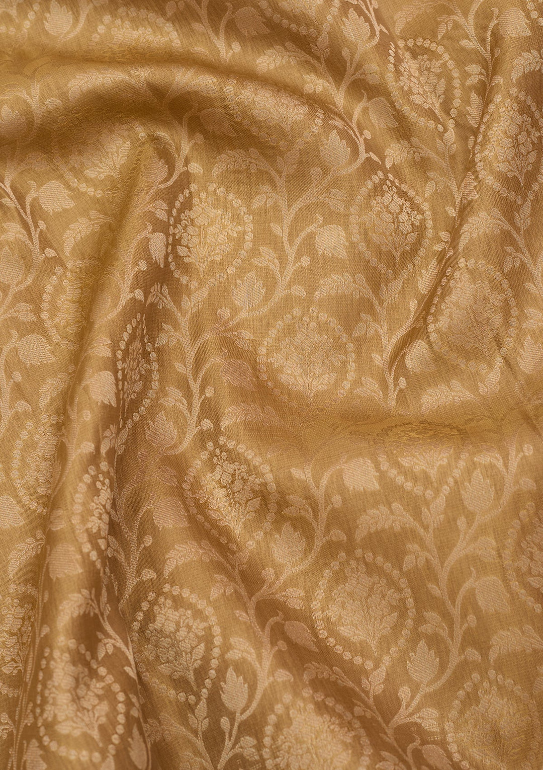 Mehendi Kanjivaram Pure Silk Saree