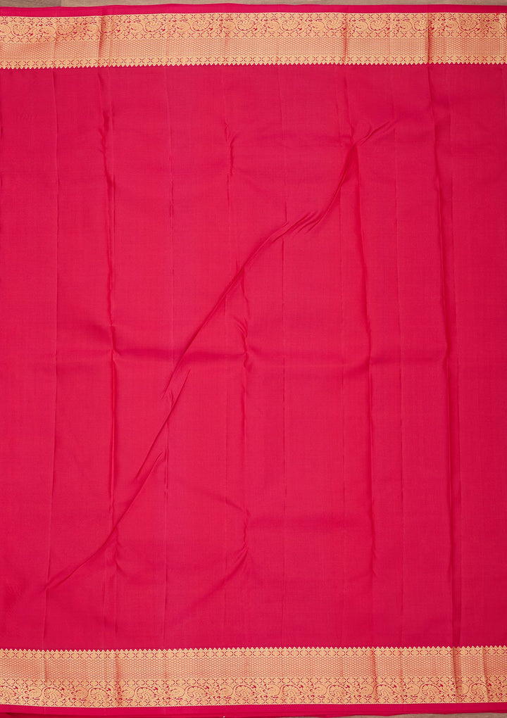 Mehendi Kanjivaram Pure Silk Saree