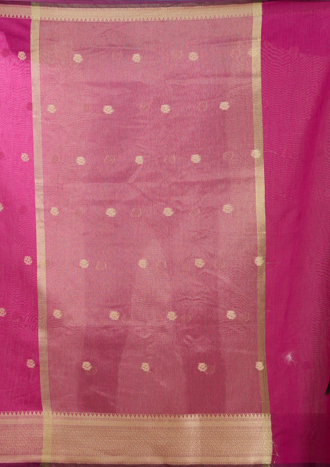 Wine Banarasi Silk Saree With Matching Blouse Piece