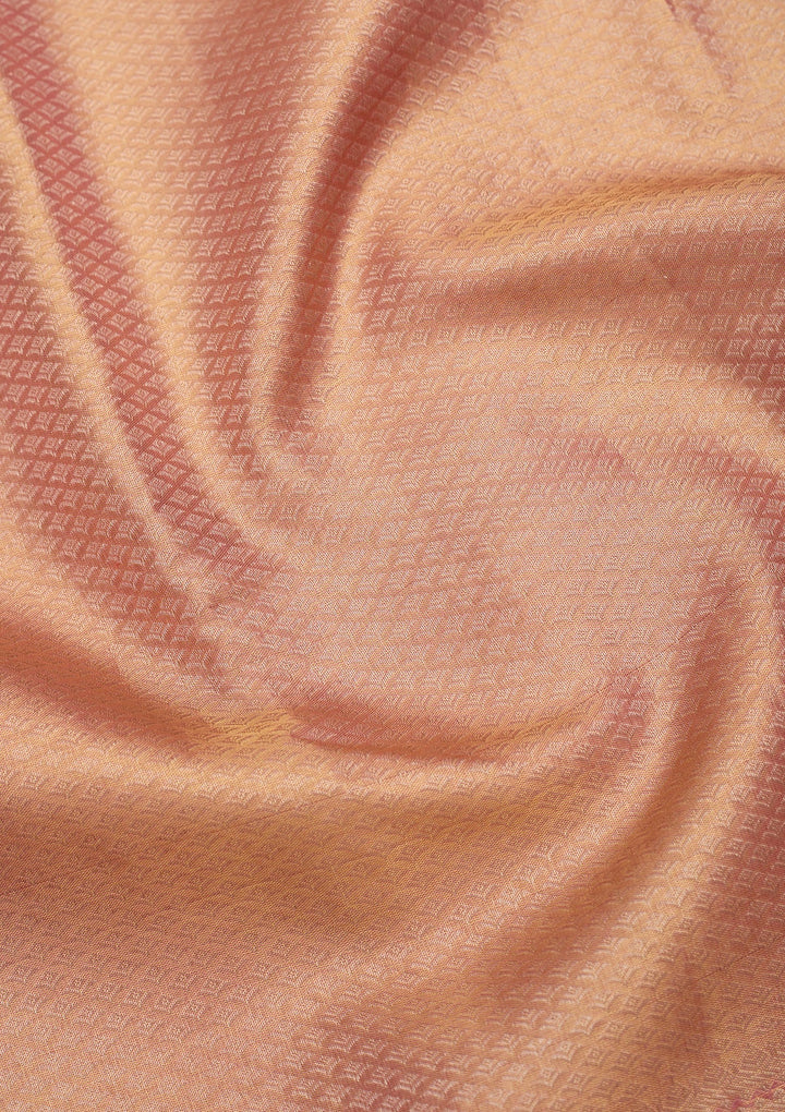 Pink Dharmavaram Tissue Silk Saree
