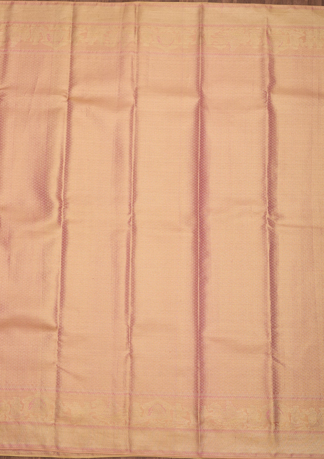 Pink Dharmavaram Tissue Silk Saree