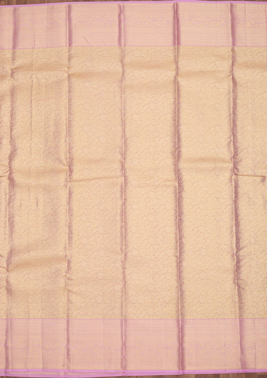 Lavender Dharmavaram Tissue Silk Saree