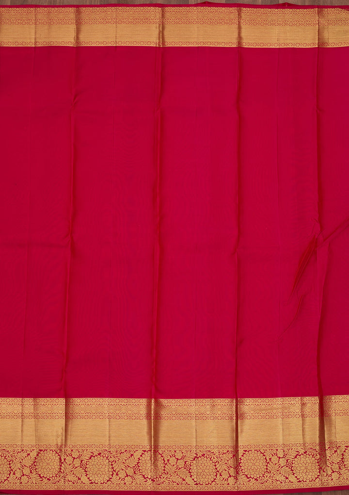 Lavender Dharmavaram Art Silk Saree