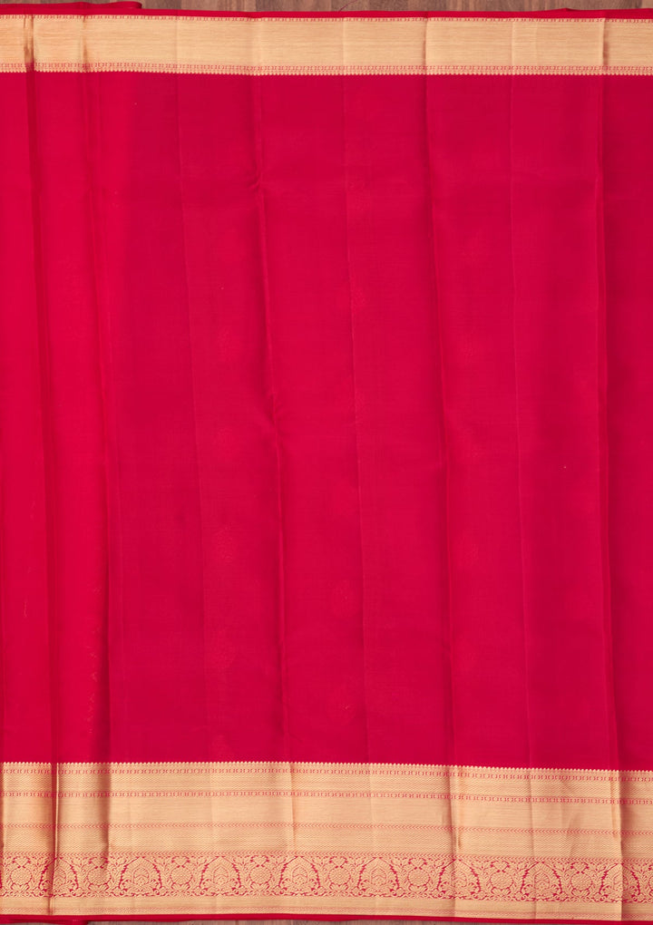 Purple Dharmavaram Pure Silk Saree With Matching Blouse Piece