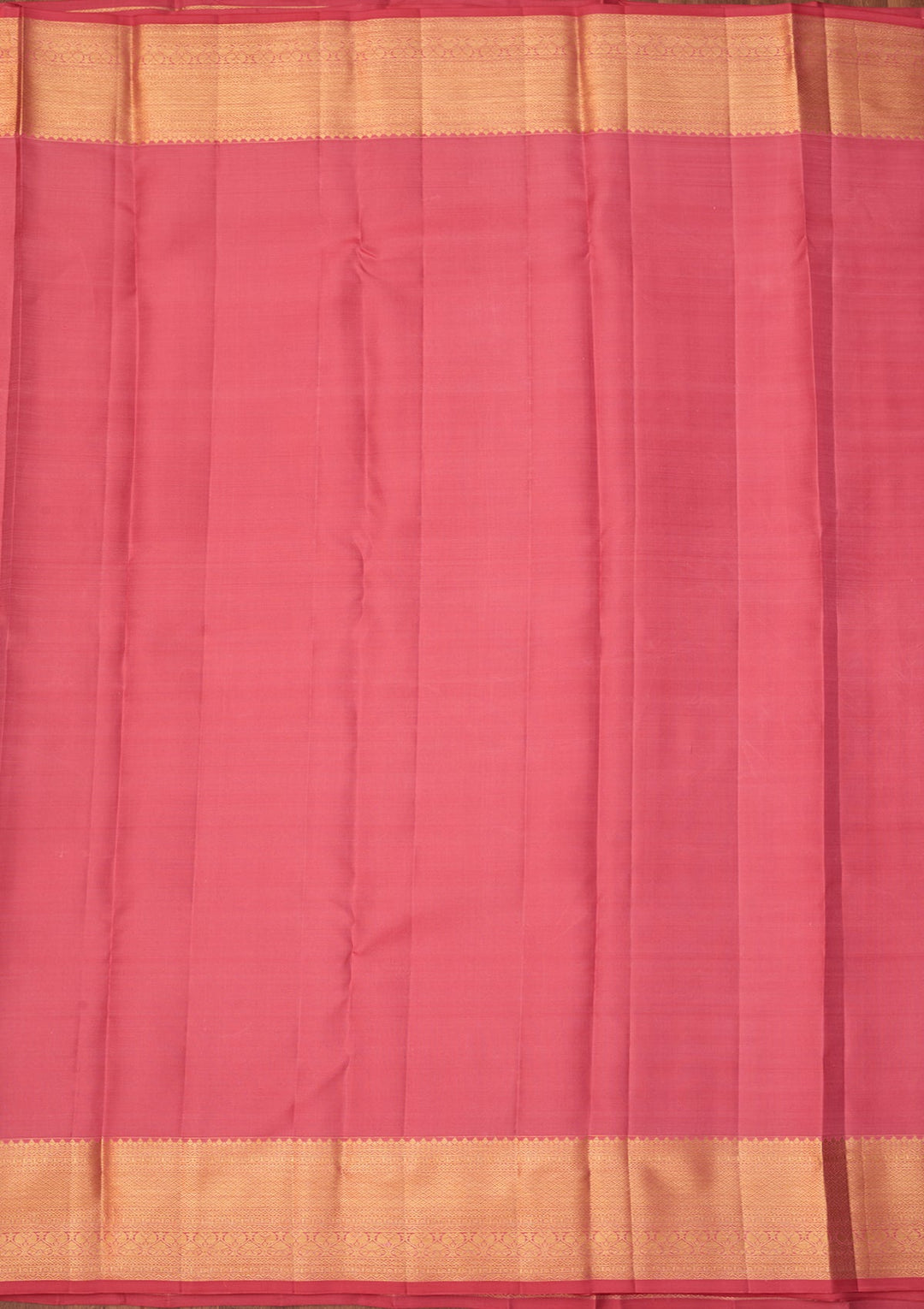 Pink Dharmavaram Pure Silk Saree With Matching Blouse Piece