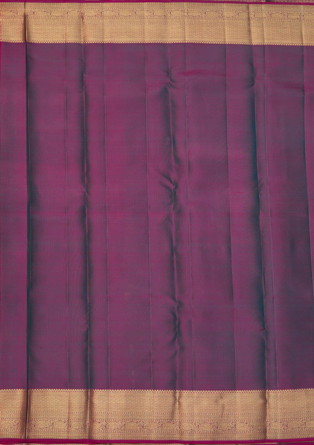 Sea Green Dharmavaram Pure Silk Saree With Matching Blouse Piece