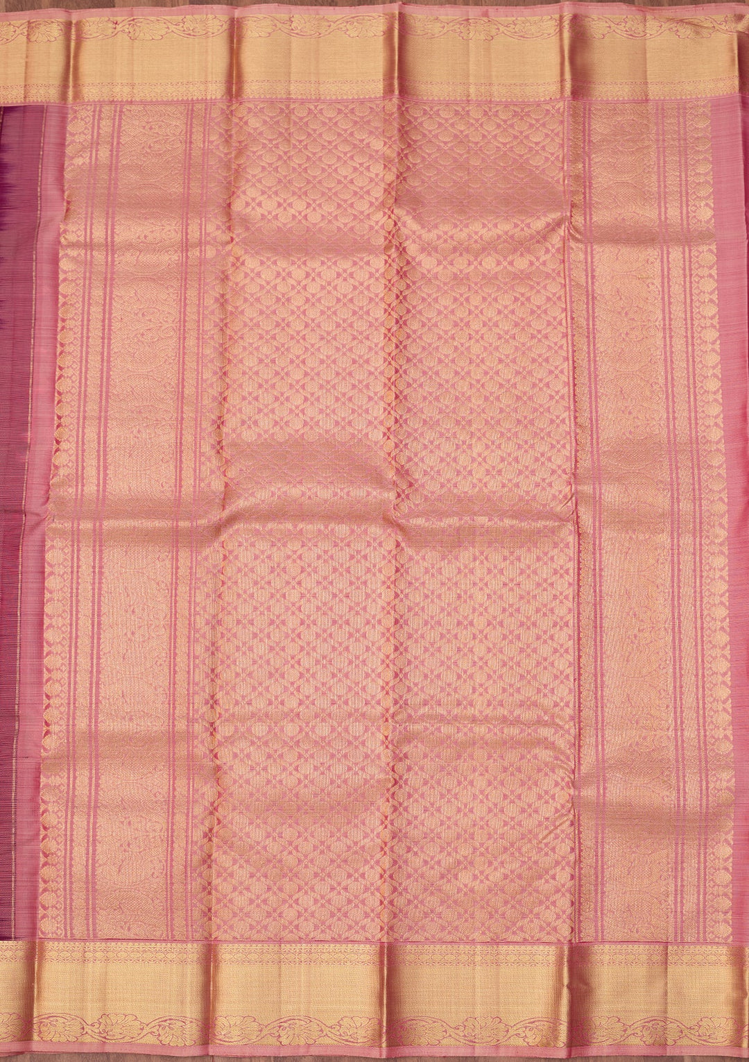 Wine Dharmavaram Pure Silk Saree With Matching Blouse Piece