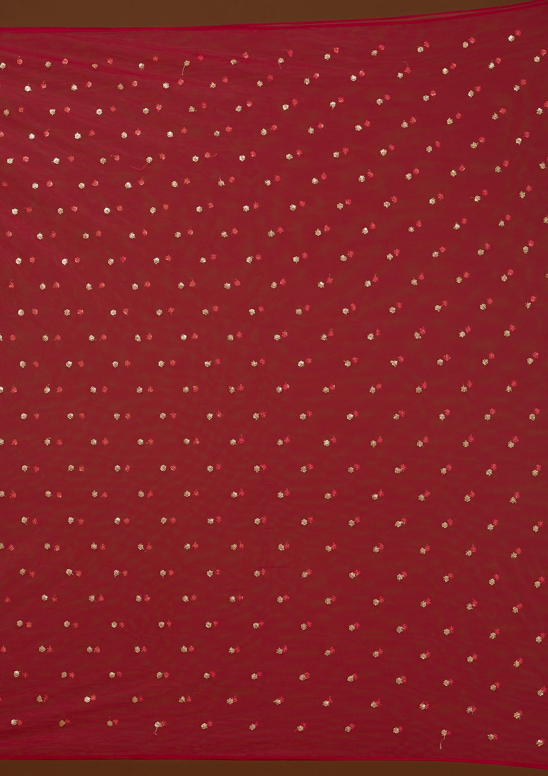 Maroon Zariwork Georgette Readymade Salwar Suit-Koskii