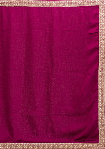 Wine Zariwork (Gold) Soft Raw Silk Readymade Salwar Suit-koskii