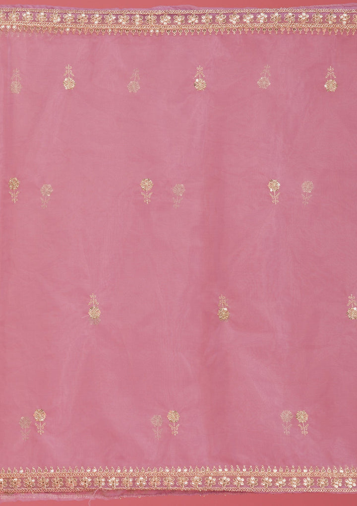 Lavender Cording Chanderi Readymade Salwar Suit-koskii