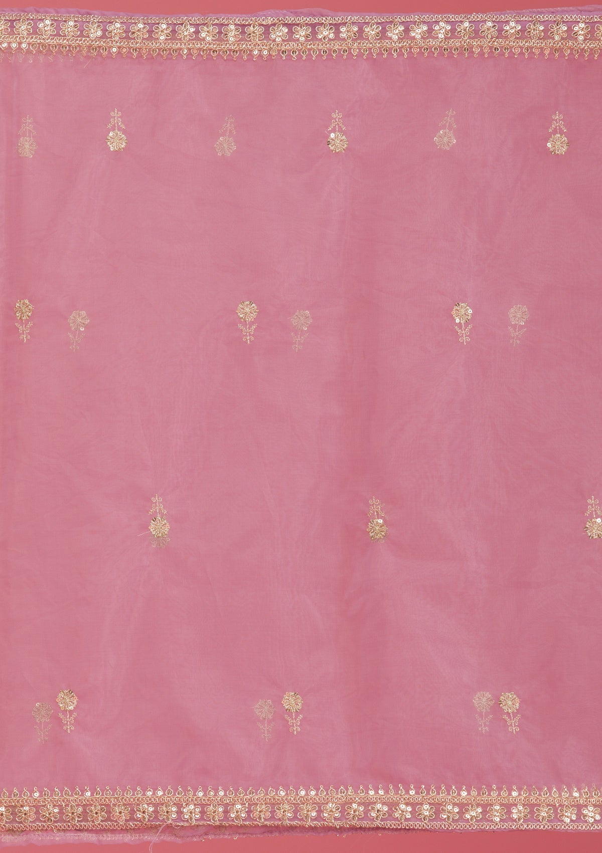 Lavender Cording Chanderi Readymade Salwar Suit-koskii