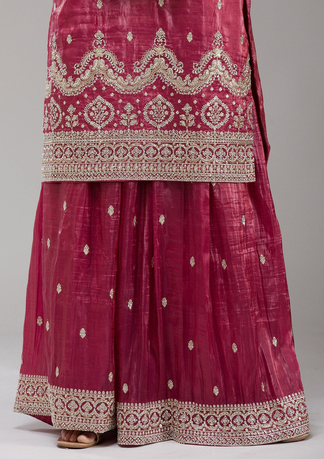 Black Stonework Chiffon Saree-koskii