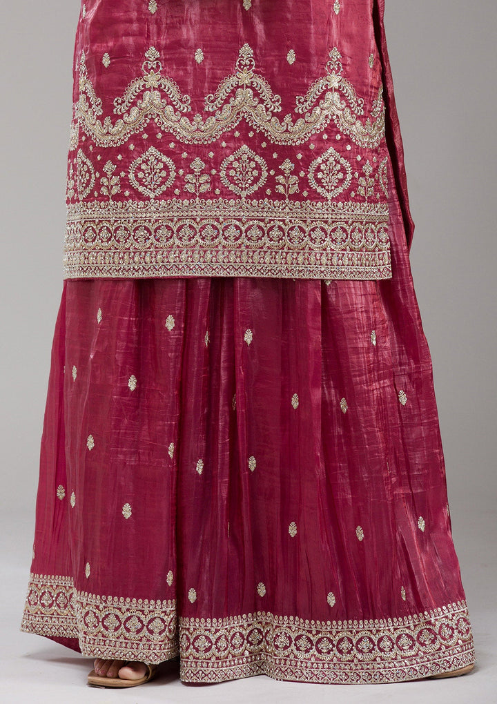 Black Stonework Chiffon Saree-koskii