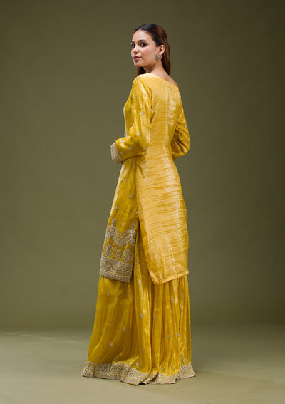 Wine Threadwork Georgette Saree-koskii