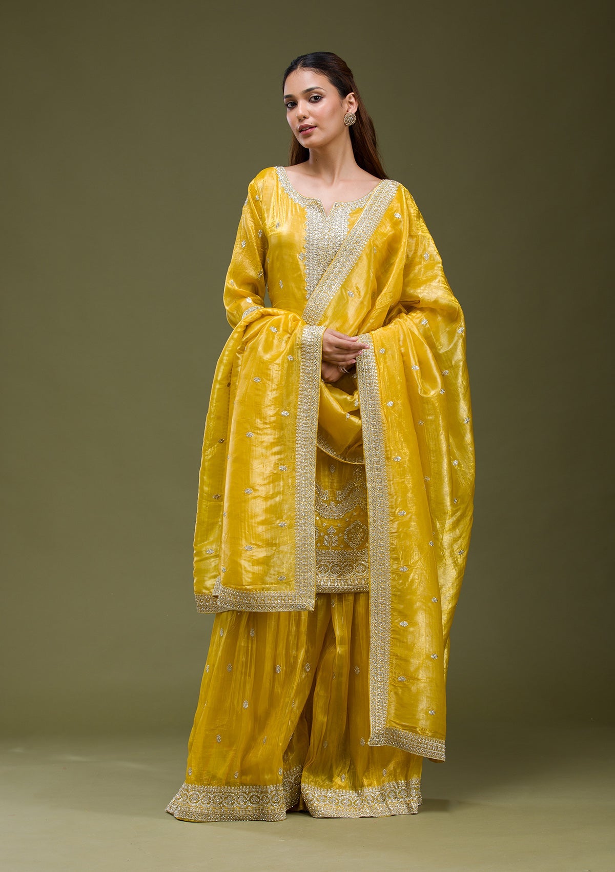 Wine Threadwork Georgette Saree-koskii