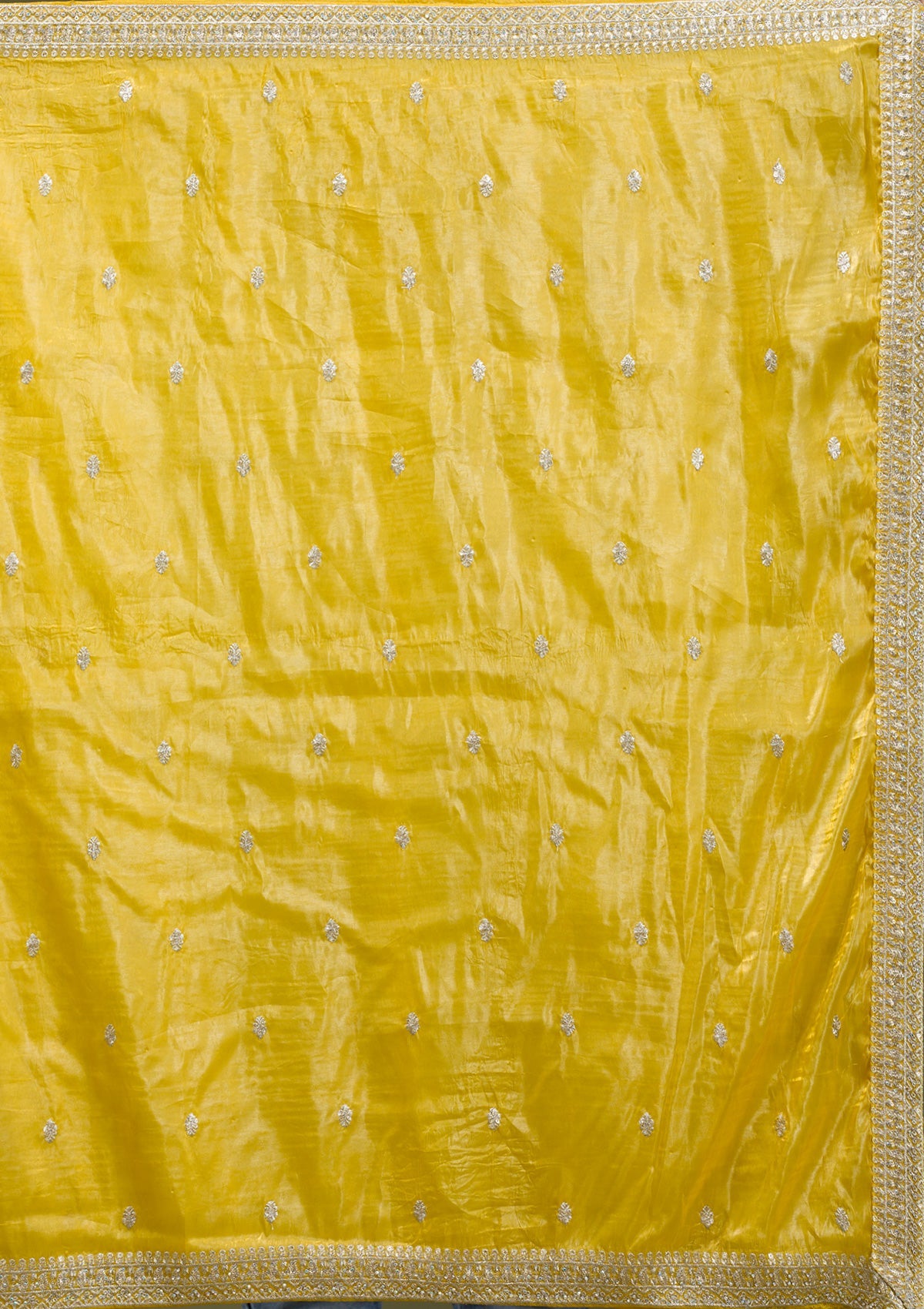 Brown Stonework Chiffon Saree-koskii
