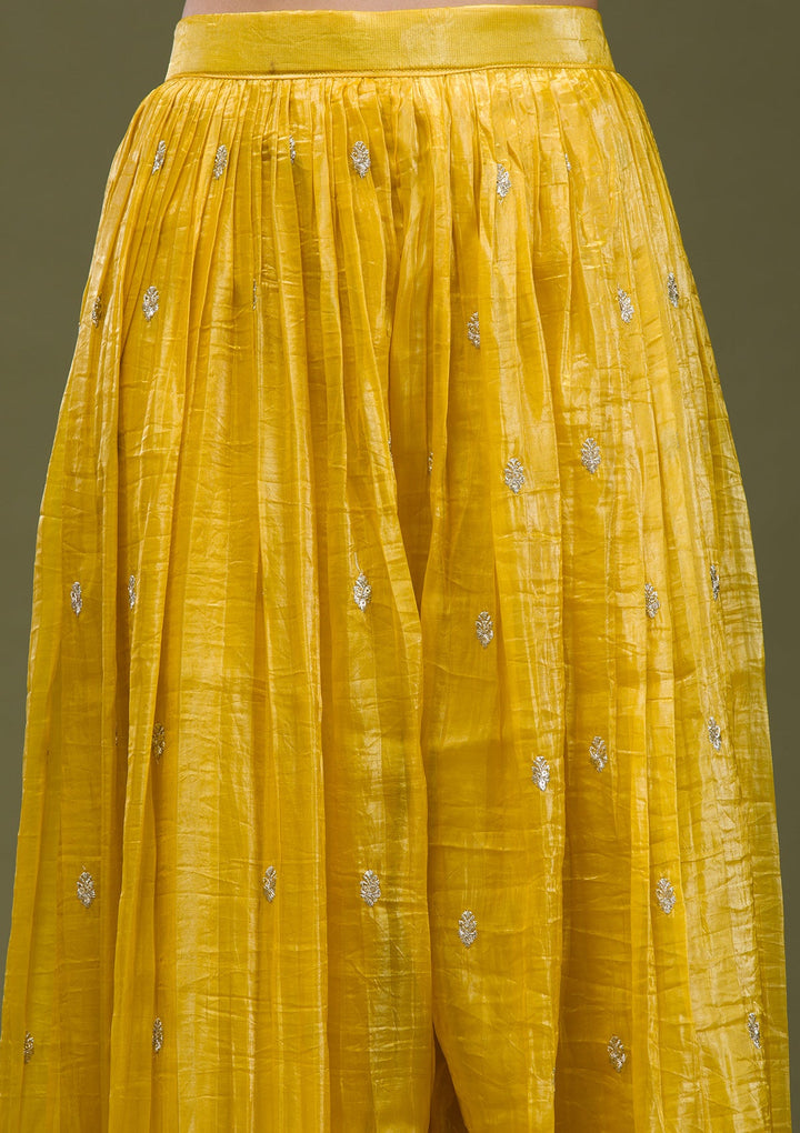 Brown Stonework Chiffon Saree-koskii