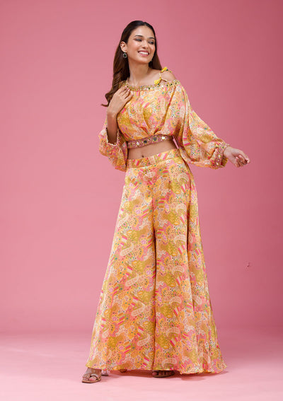 Wine Kashmiri Georgette Saree-koskii