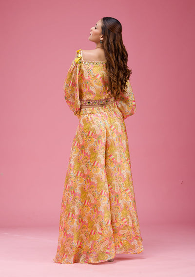 Wine Kashmiri Georgette Saree-koskii