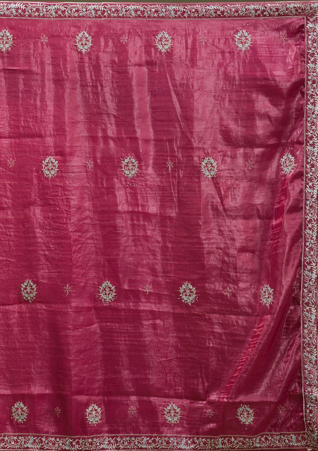 Maroon Cording Net Readymade Lehenga-koskii