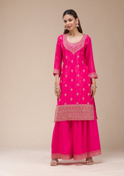 Off White  Banarasi Semi-Stitched Lehenga-koskii