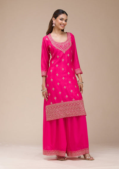 Off White  Banarasi Semi-Stitched Lehenga-koskii