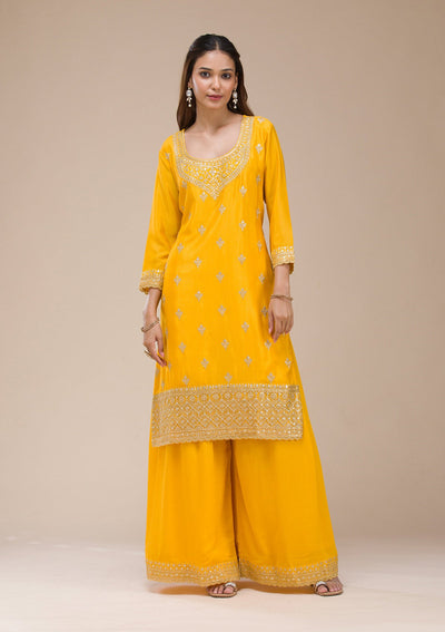 Off White  Banarasi Semi-Stitched Lehenga-koskii