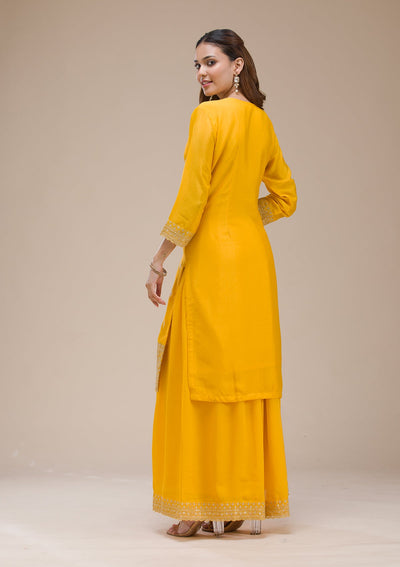 Off White  Banarasi Semi-Stitched Lehenga-koskii