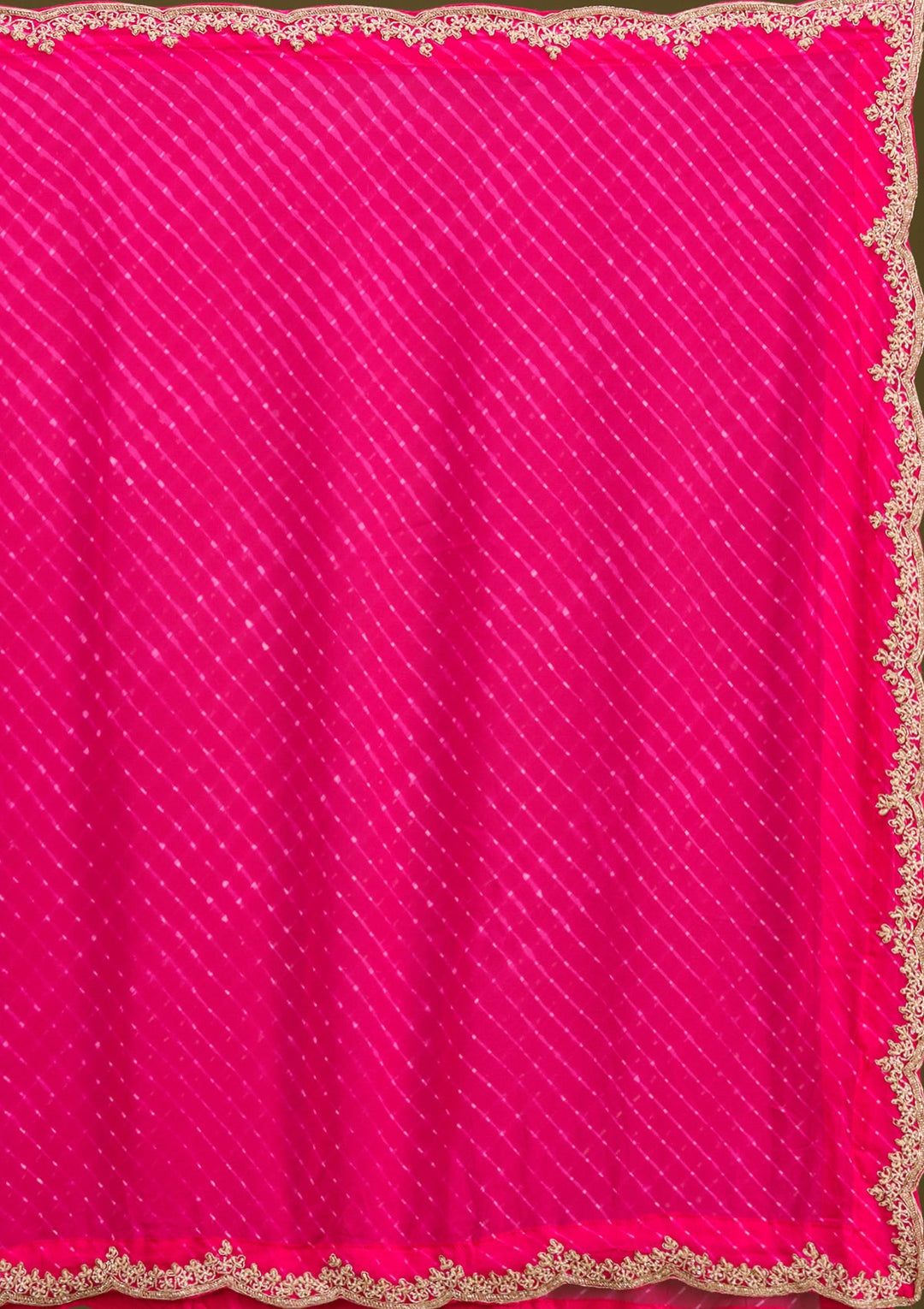 Off White Zariwork (Gold) Chanderi Readymade Salwar Suit