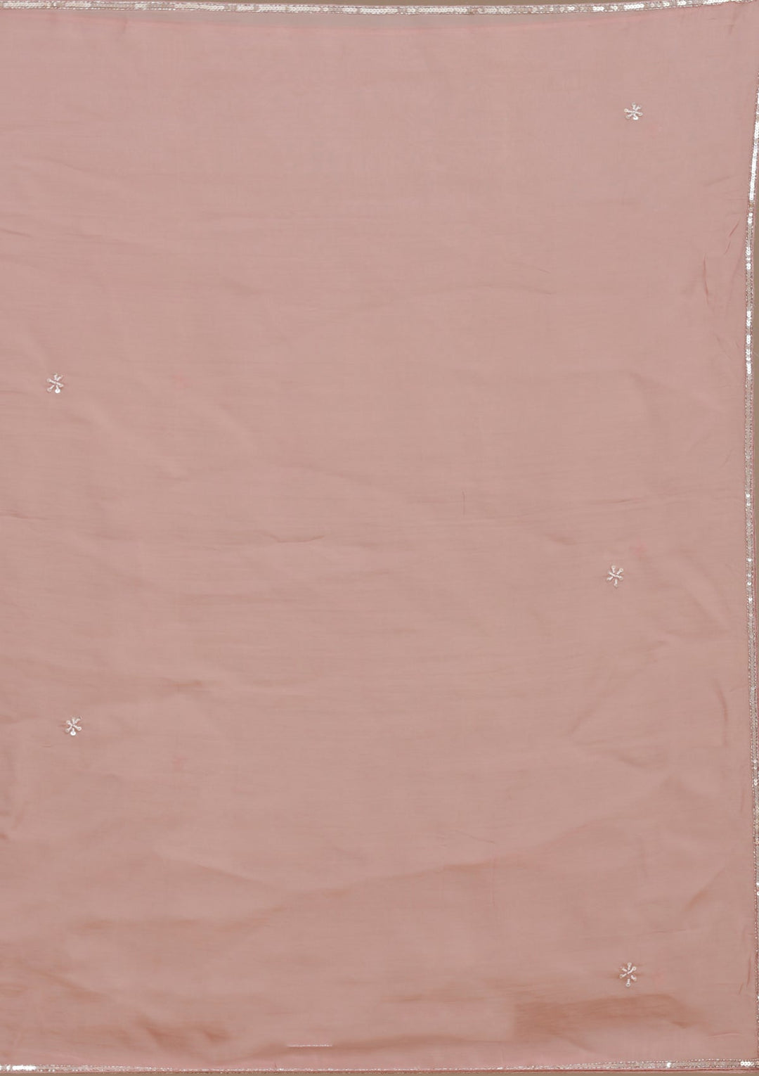 Peach Cutdana Tissue Readymade Salwar Suit_koskii