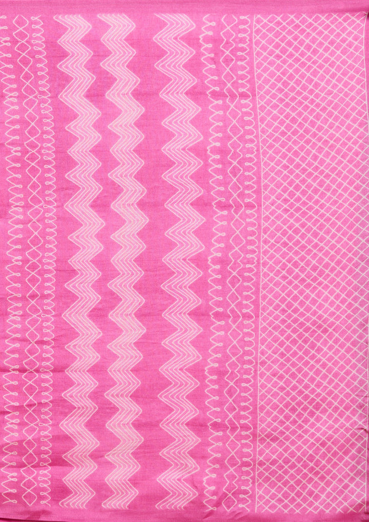 Cream Threadwork Tissue Readymade Salwar Suit_koskii