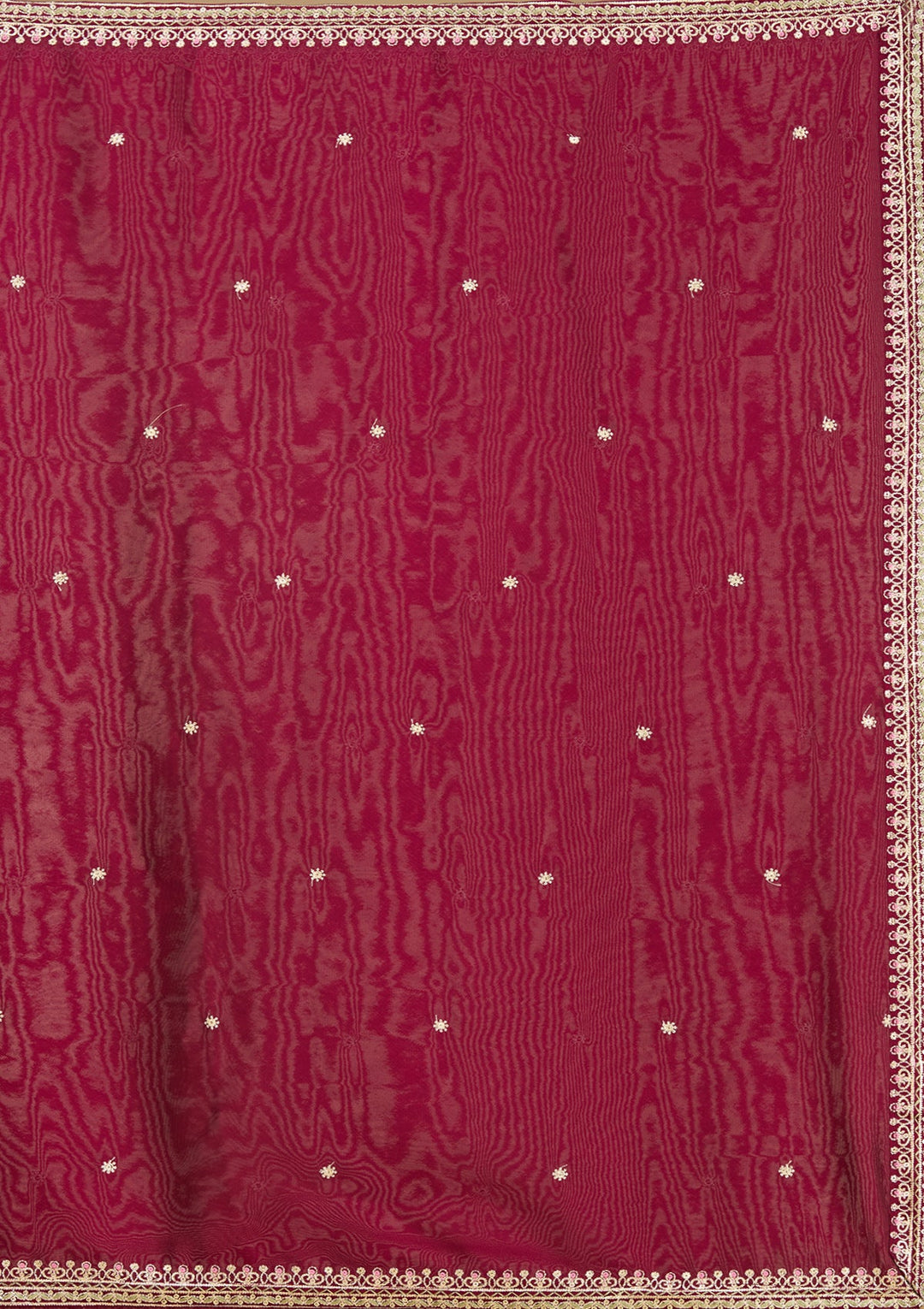 Wine Threadwork Soft Raw Silk Readymade Salwar Suit