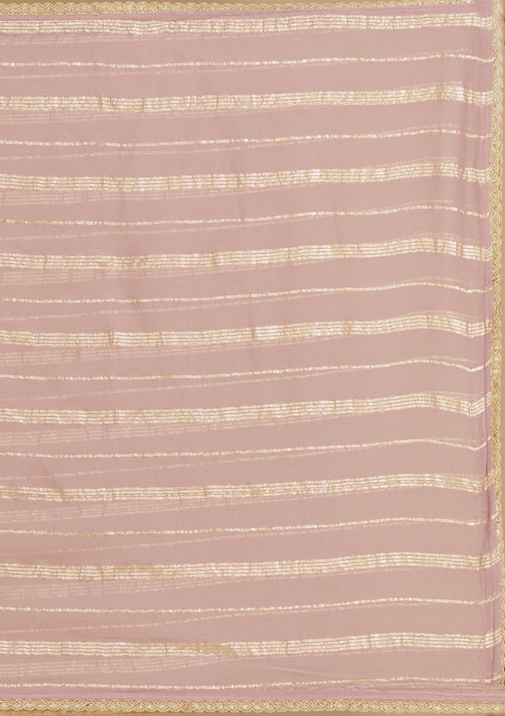 Lavender Cutdana Tissue Readymade Salwar Suit