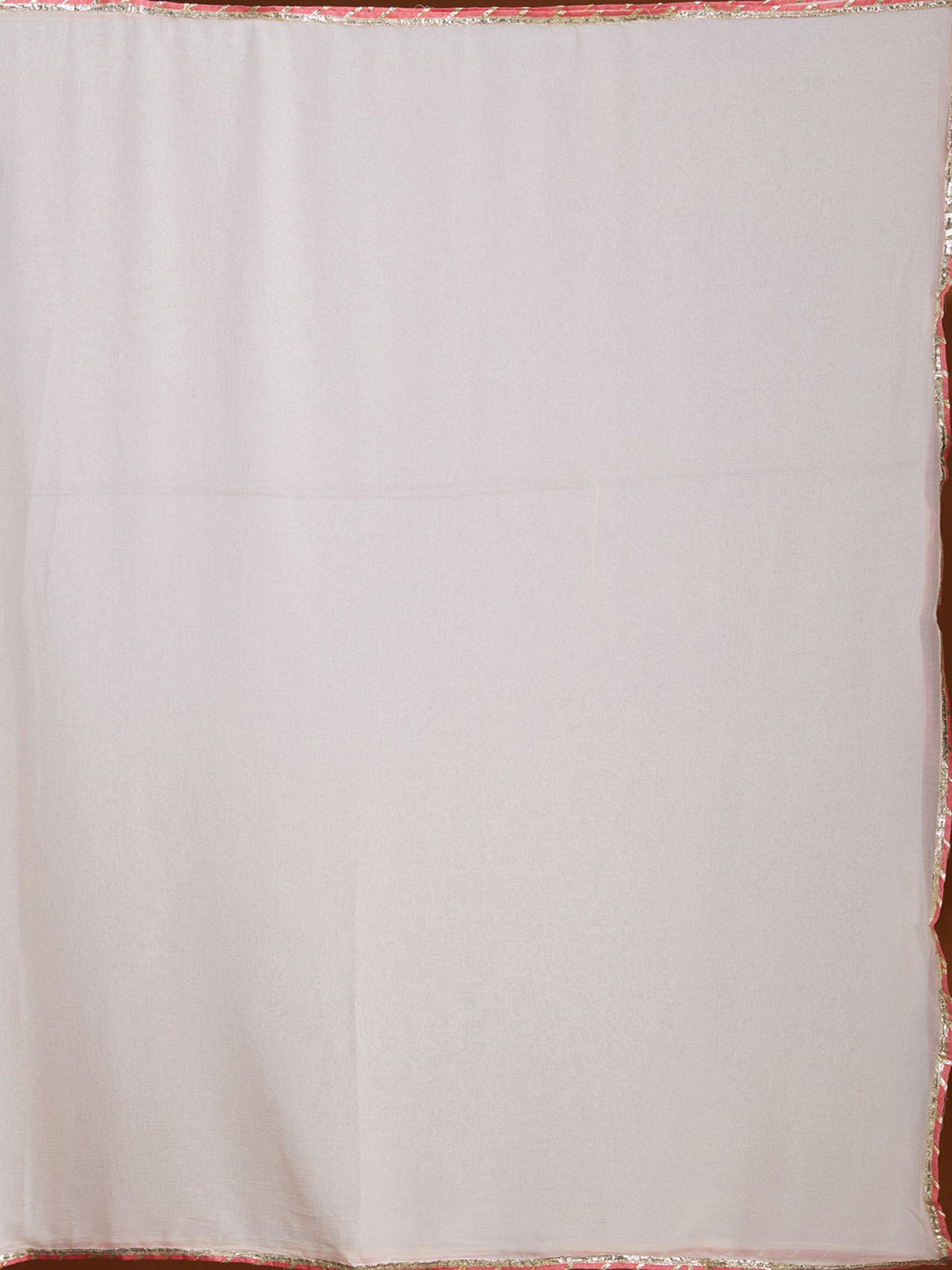 Beige Cording Chanderi Readymade Salwar Suit