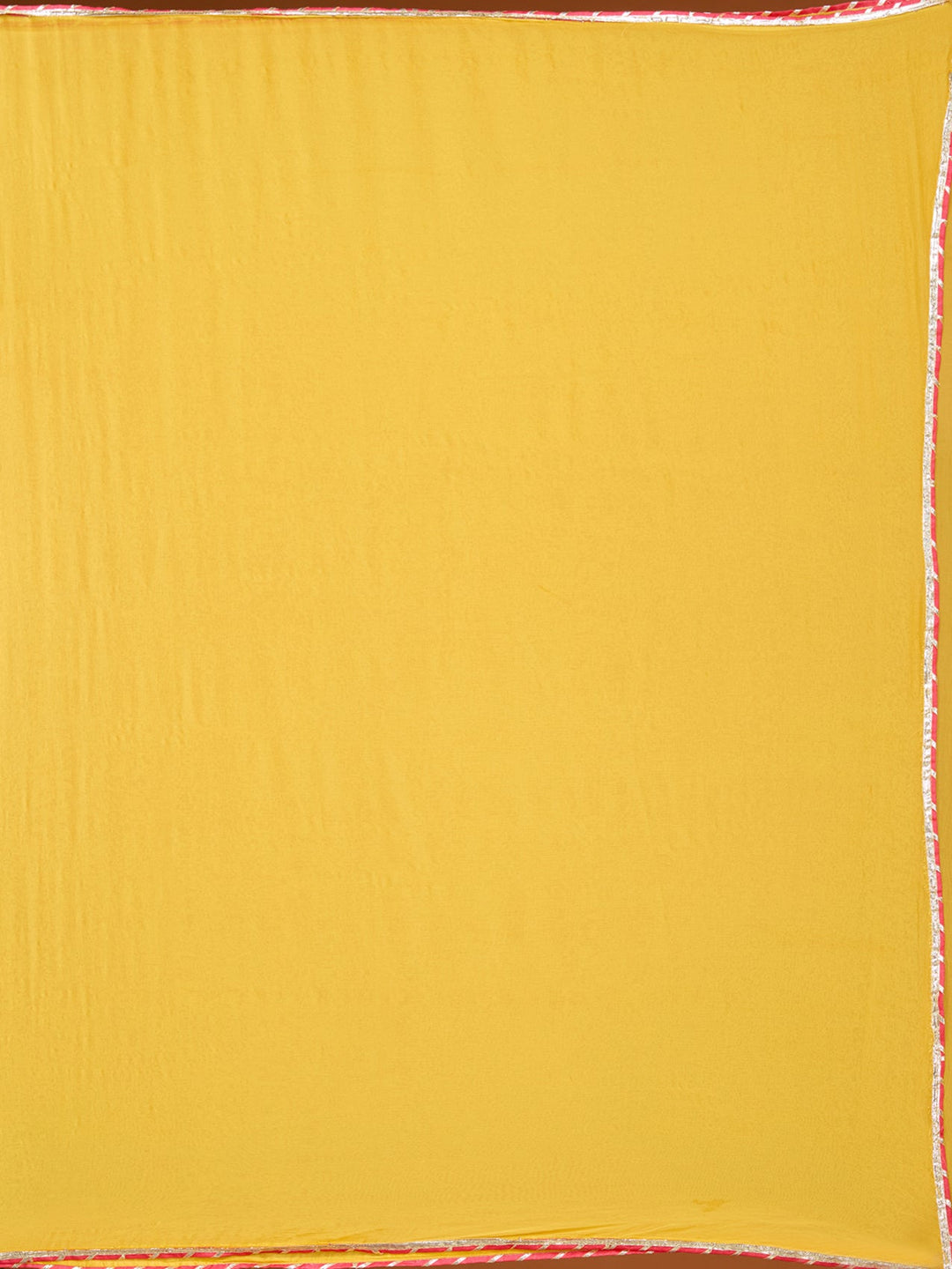 Mustard Yellow Threadwork Chanderi Readymade Salwar Suit