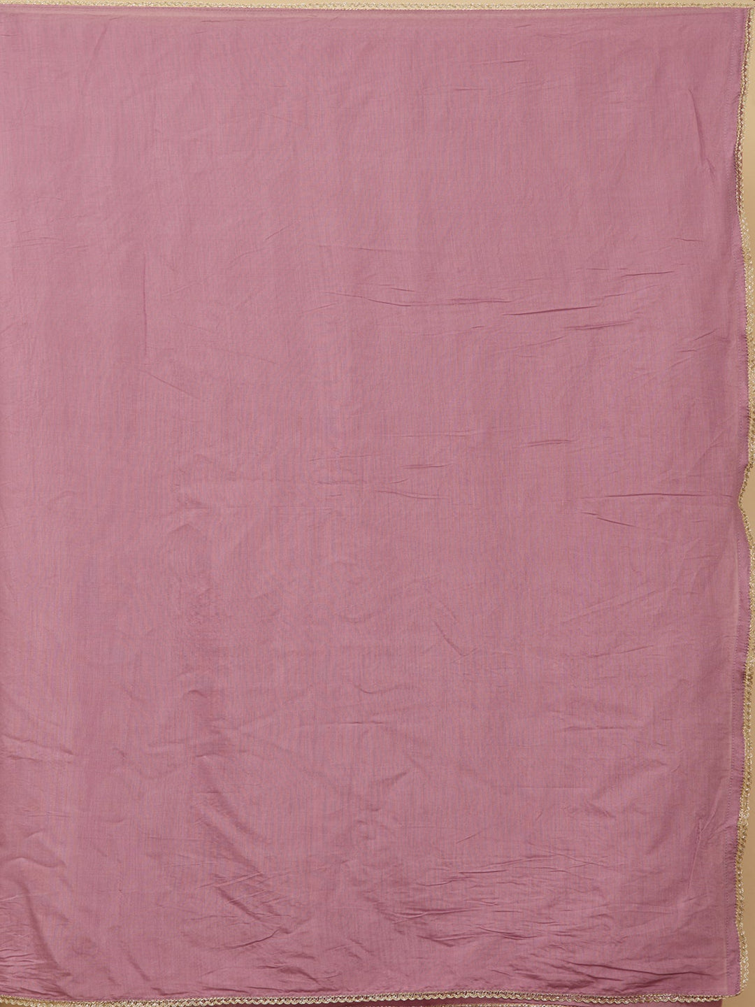 Lavender Mirrorwork Chanderi Readymade Salwar Suit