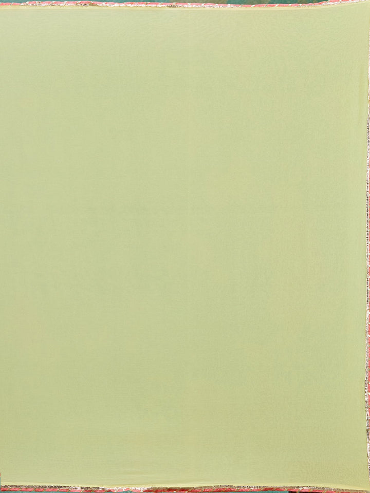 Yellow Cording Chanderi Readymade Salwar Suit