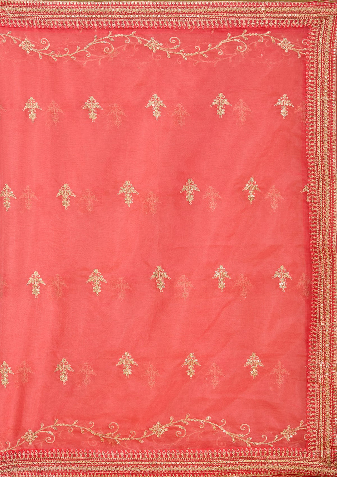 Sea Green Zariwork (Gold) Soft Raw Silk Readymade Salwar Suit