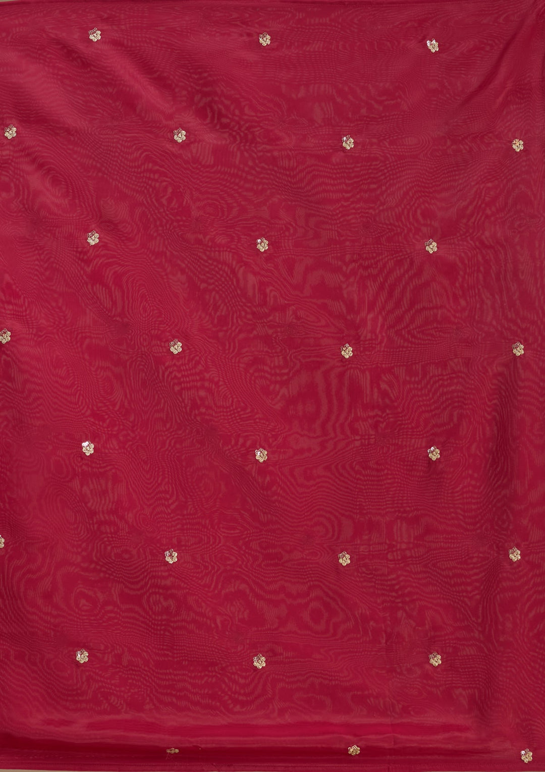 Onion Pink Threadwork Semi Crepe Readymade Salwar Suit