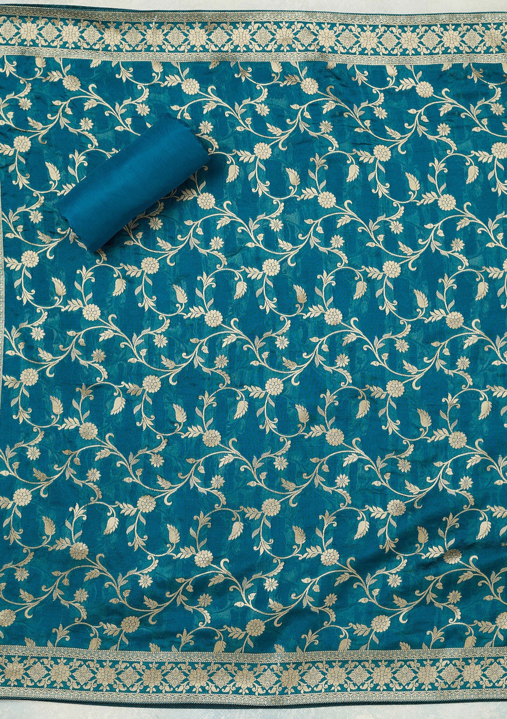 Lavender Stonework (Gold) Tissue Saree-koskii